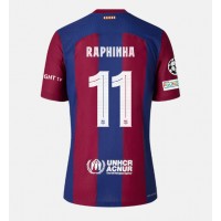 Billiga Barcelona Raphinha Belloli #11 Hemma fotbollskläder 2023-24 Kortärmad